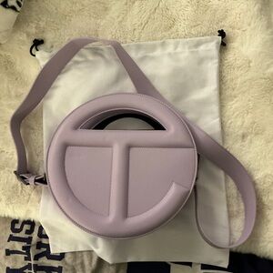 Telfar Lavender Major Circle Bag